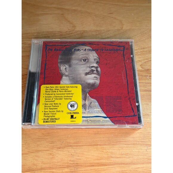 Don Byas A Tribute To Cannonball CD Paris 1961 Quintet Date Jazz Columbia Legacy - Picture 1 of 4